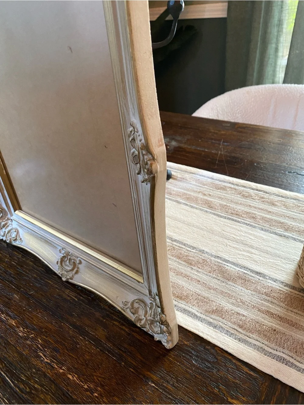 Vintage Hollywood Regency Picture Frame – Ornate Rococo Gold Gesso